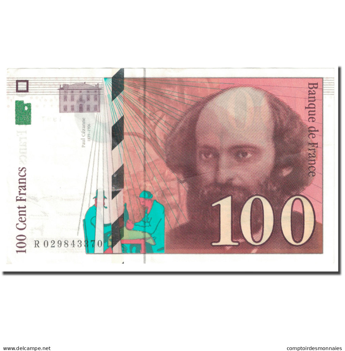 France, 100 Francs, Cézanne, 1997, SUP, Fayette:F74.01, KM:158a - 100 F 1997-1998 ''Cézanne''