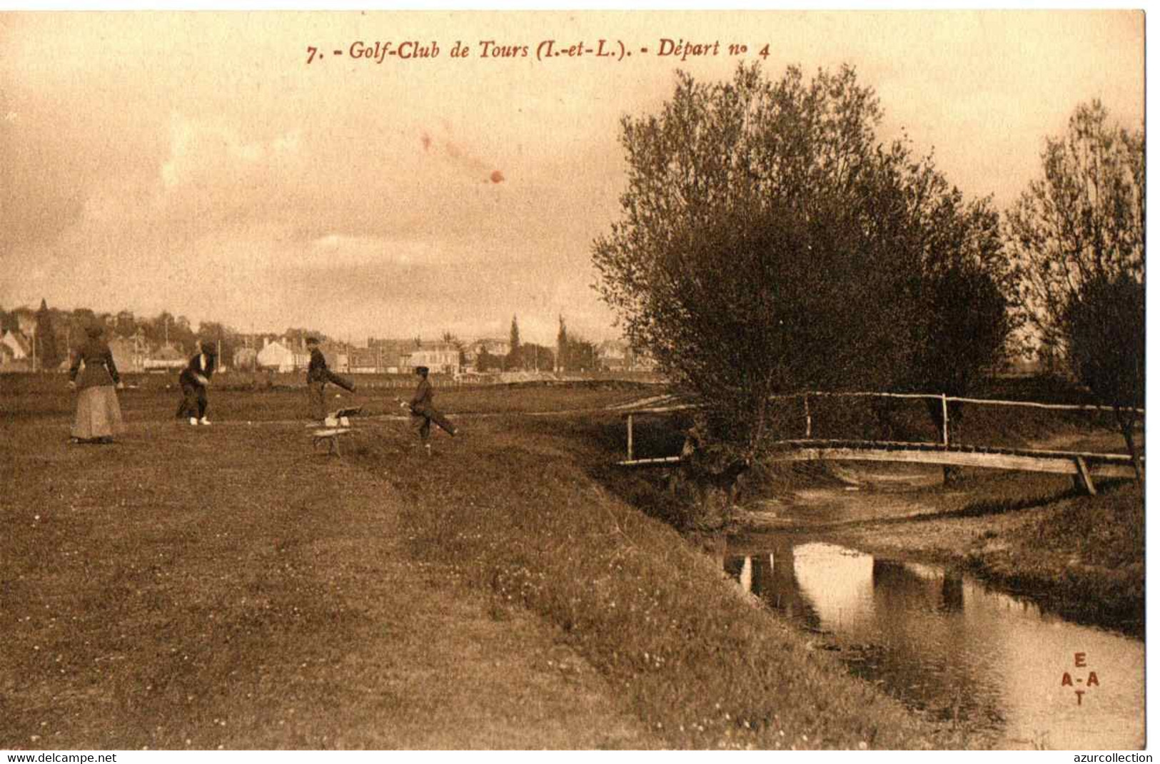 GOLF CLUB DE TOURS . 37 .  DEPART N° 4 - Golf