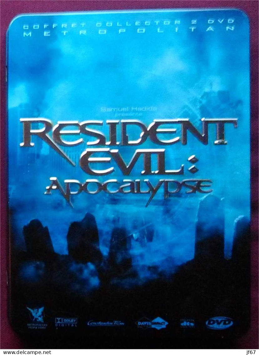 Resident Evil : Apocalypse En Métalbox 2 DVD + Livret + Affichette - Sci-Fi, Fantasy