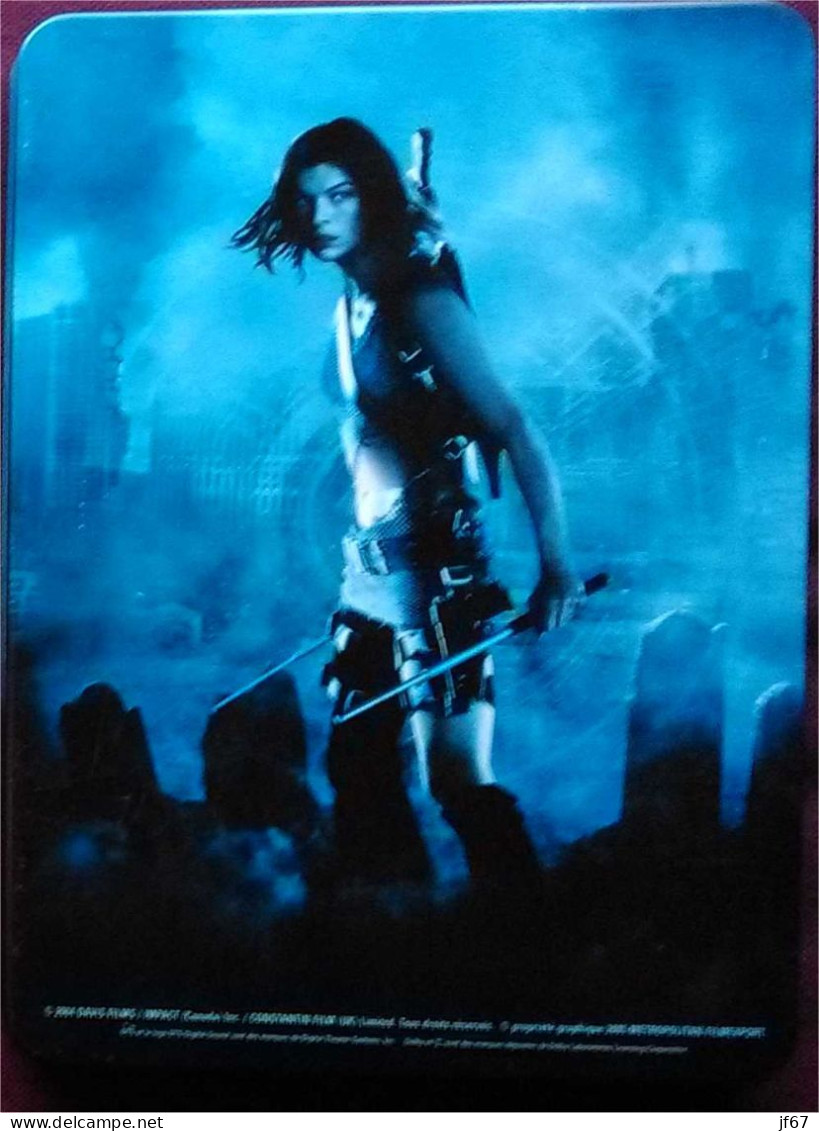 Resident Evil : Apocalypse En Métalbox 2 DVD + Livret + Affichette - Sciences-Fictions Et Fantaisie