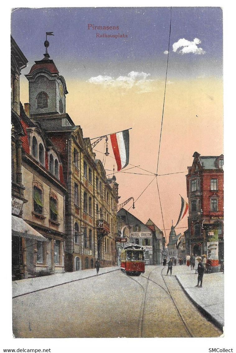 Pirmasens, Rathausplatz (11626) - Pirmasens