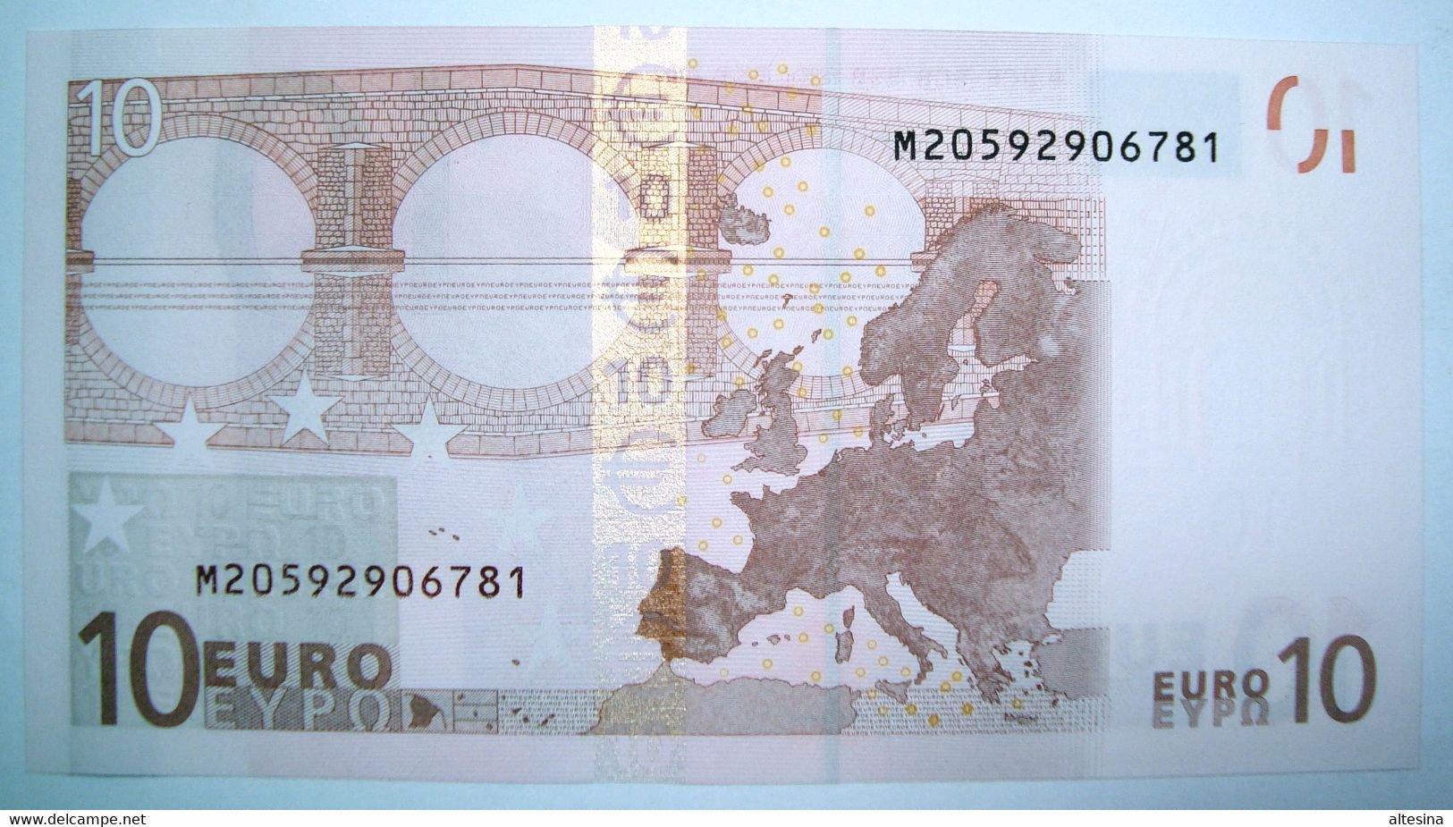 PORTOGALLO 10 EURO U001/M DUISENBERG UNC. - 10 Euro