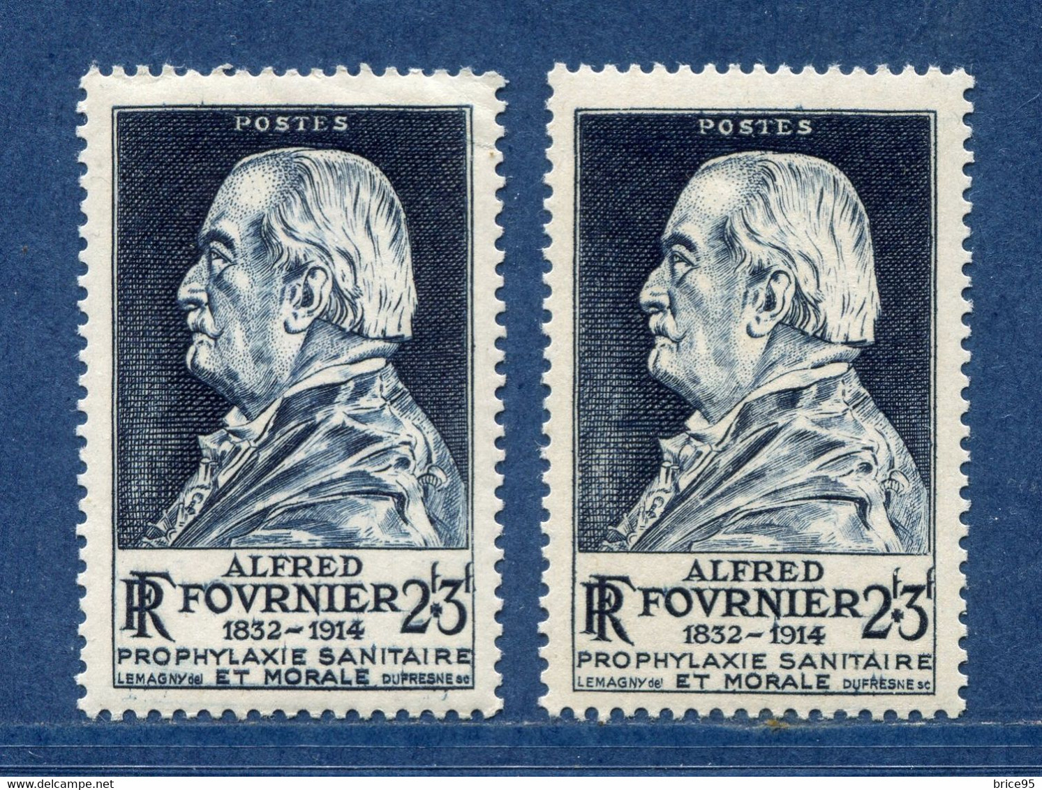 ⭐ France - Variété - YT N° 789 - Couleurs - Pétouille - Neuf Sans Charnière - 1947 ⭐ - Unused Stamps