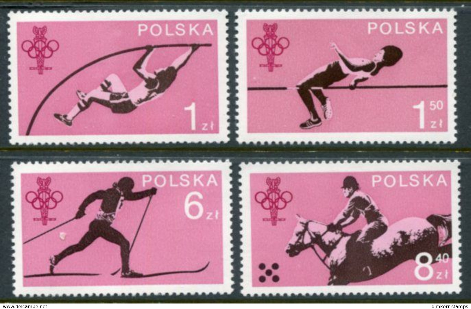 POLAND 1979 Polish Olympic Committee MNH / **.  Michel 2612-15 - Ungebraucht