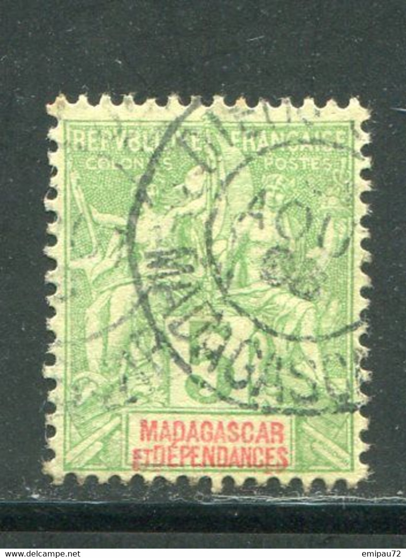 MADAGASCAR- Y&T N°42A- Oblitéré (très Belle Oblitération!!!) - Used Stamps