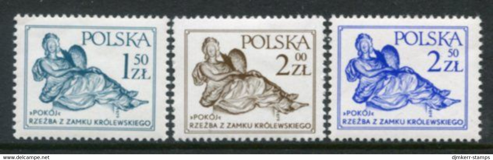 POLAND 1979 Definitive: Peace And Justice MNH / **.  Michel 2624, 2655-56 - Unused Stamps