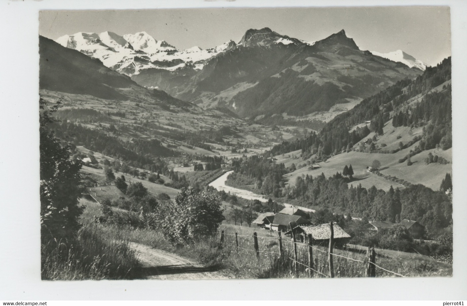 SUISSE - AESCHI - Ausblick Nach Dem Kandertal (1957) - Aeschi Bei Spiez