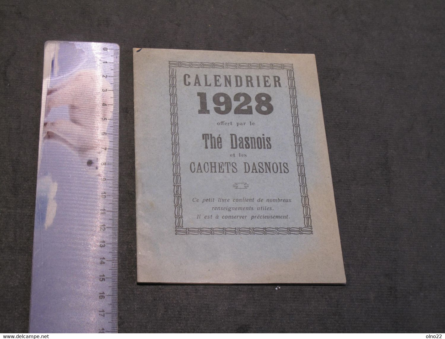 THE DASNOIS - CALENDRIER-ALMANACH 1928 - VOIR SCANS - Kleinformat : 1921-40