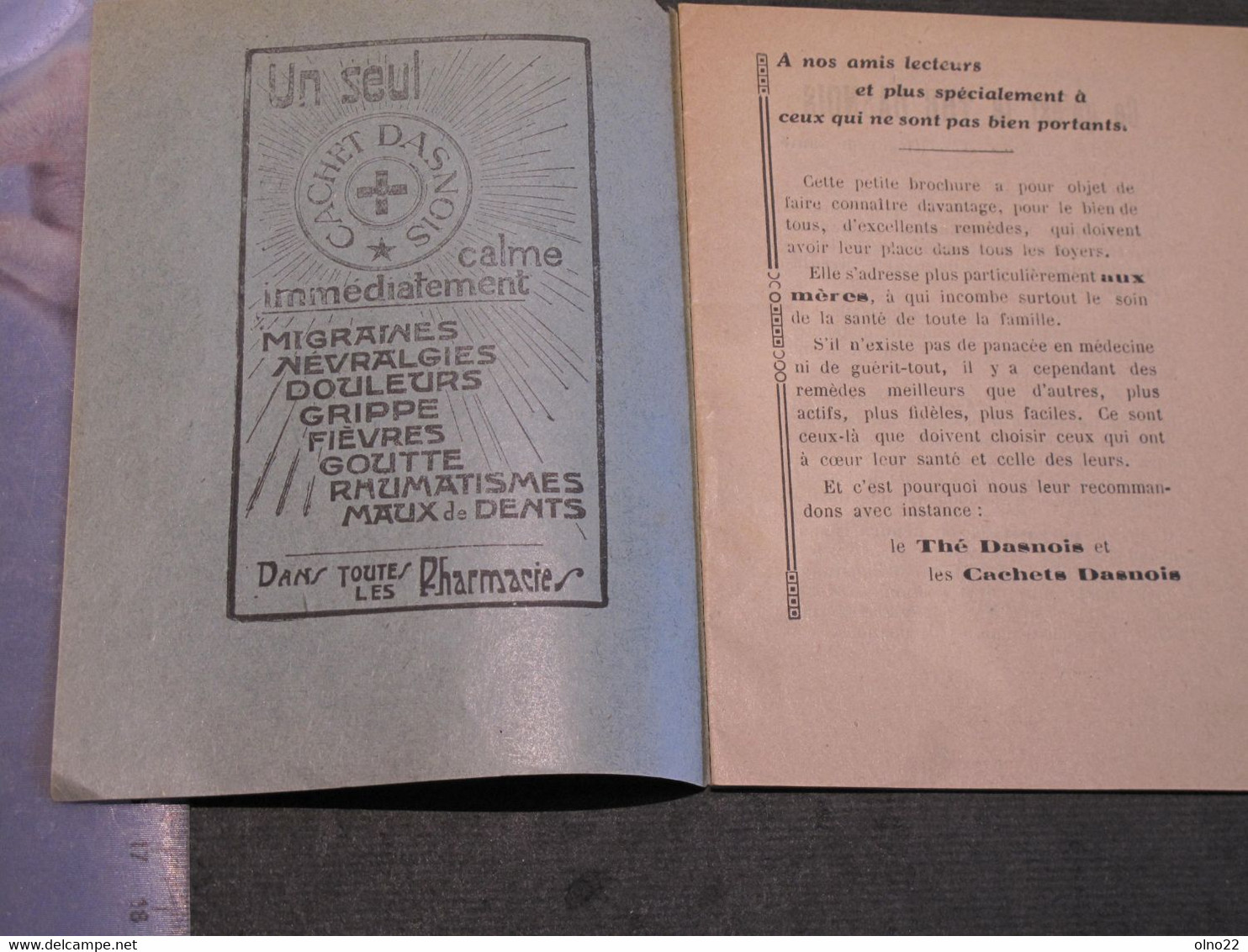 THE DASNOIS - CALENDRIER-ALMANACH 1928 - VOIR SCANS - Petit Format : 1921-40