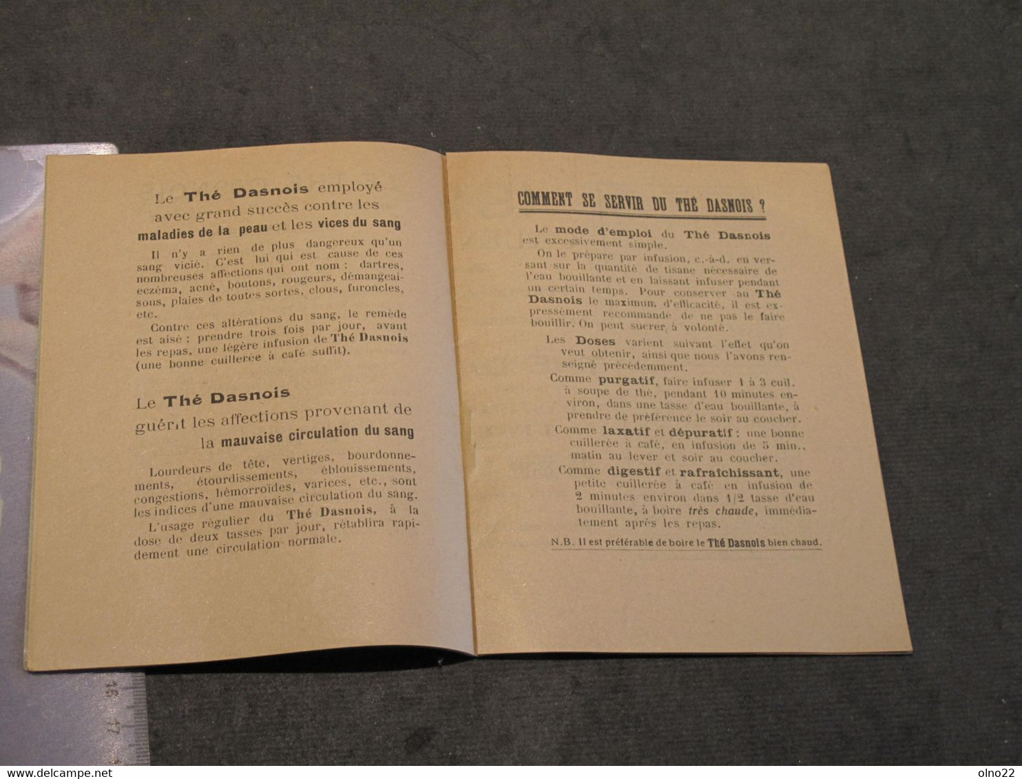 THE DASNOIS - CALENDRIER-ALMANACH 1928 - VOIR SCANS - Formato Piccolo : 1921-40