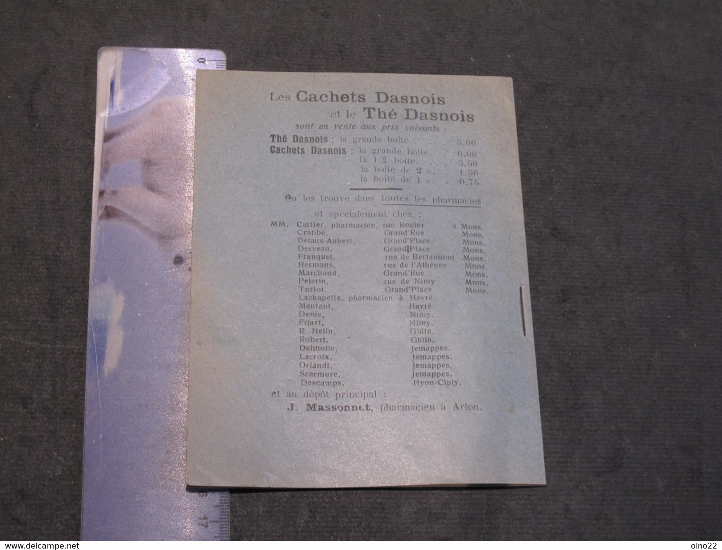 THE DASNOIS - CALENDRIER-ALMANACH 1928 - VOIR SCANS - Tamaño Pequeño : 1921-40