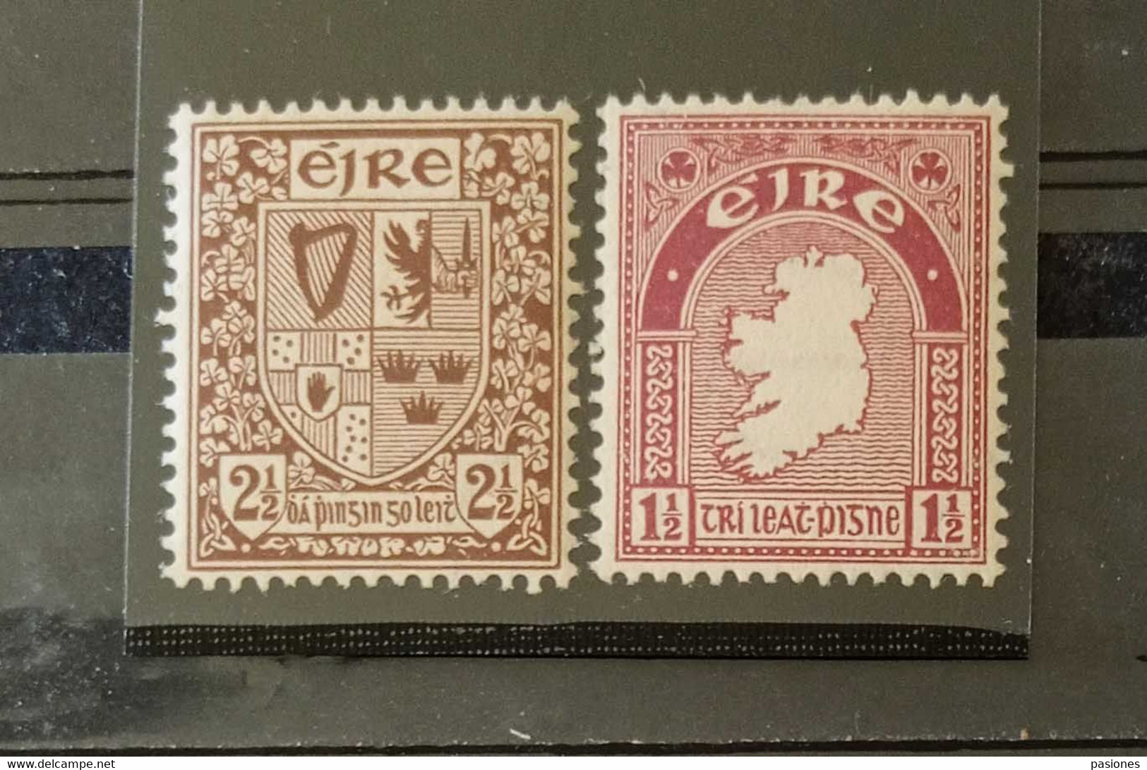 Irlanda EIRE 1922/23 Valori Diversi 1 1/2 P + 2 1/2 P Nuovi ** - Nuovi