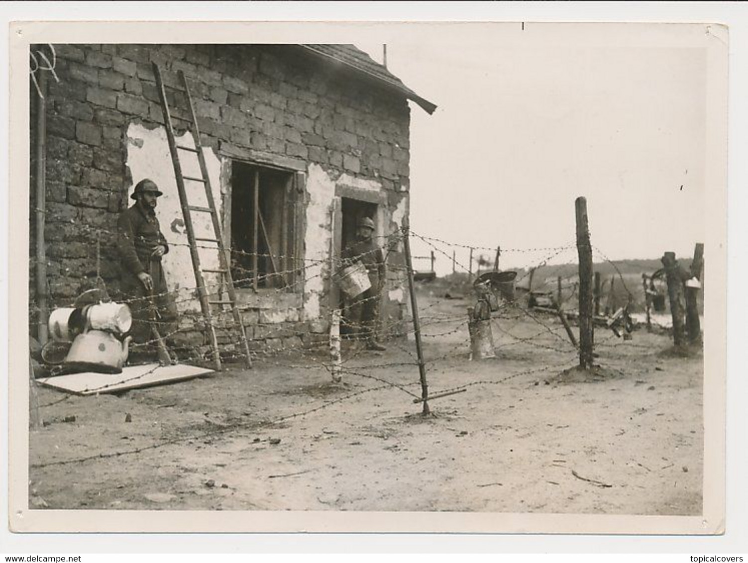 Press Photo WWII - France - Guerra, Militares