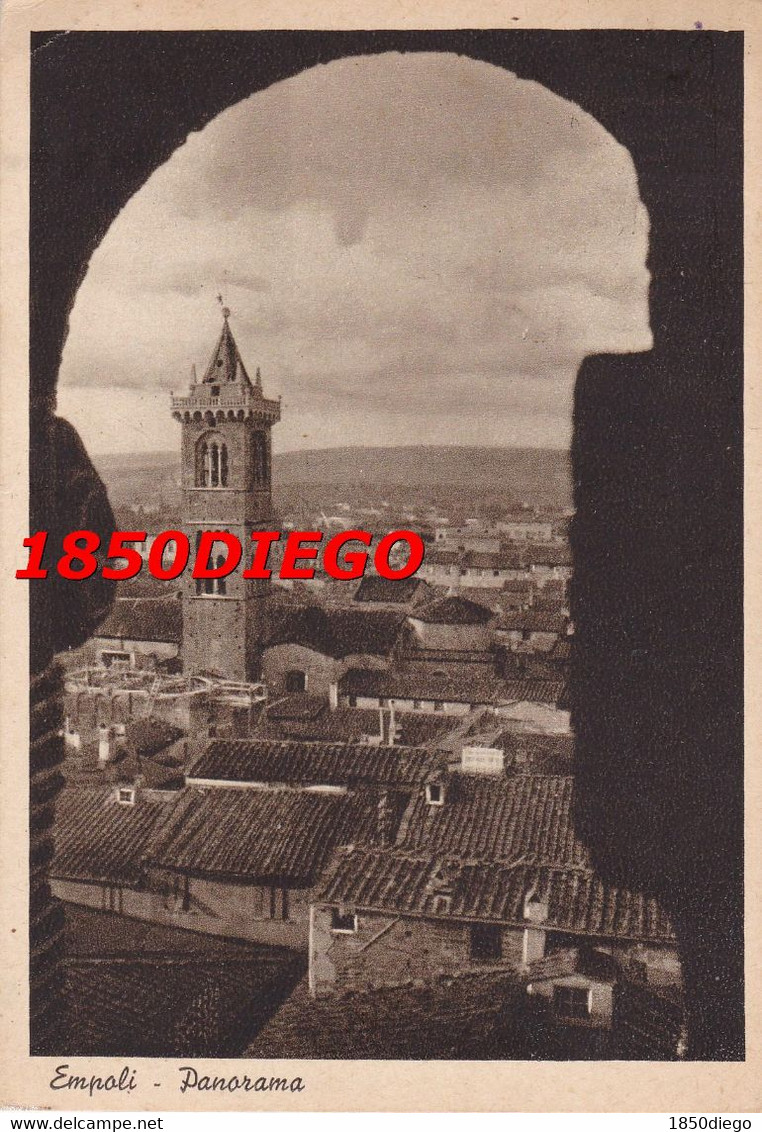 EMPOLI - PANORAMA  F/GRANDE VIAGGIATA 1942 - Empoli