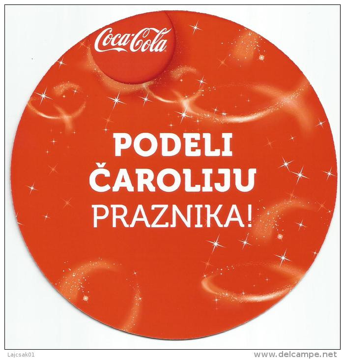 COCA COLA New Coaster From Serbia - Sous-verres