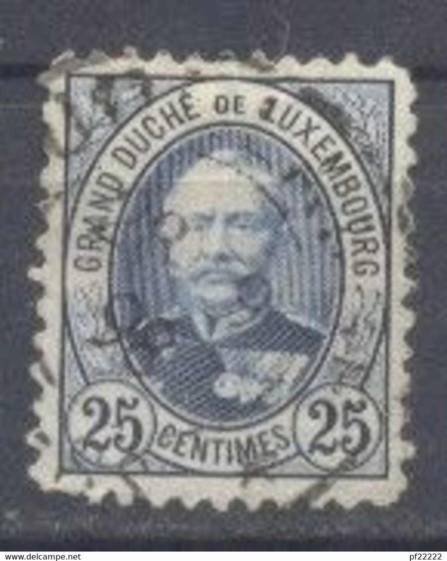 Luxemburgo,1891-93, Yvert Tellier 63, Usado - 1891 Adolphe De Face
