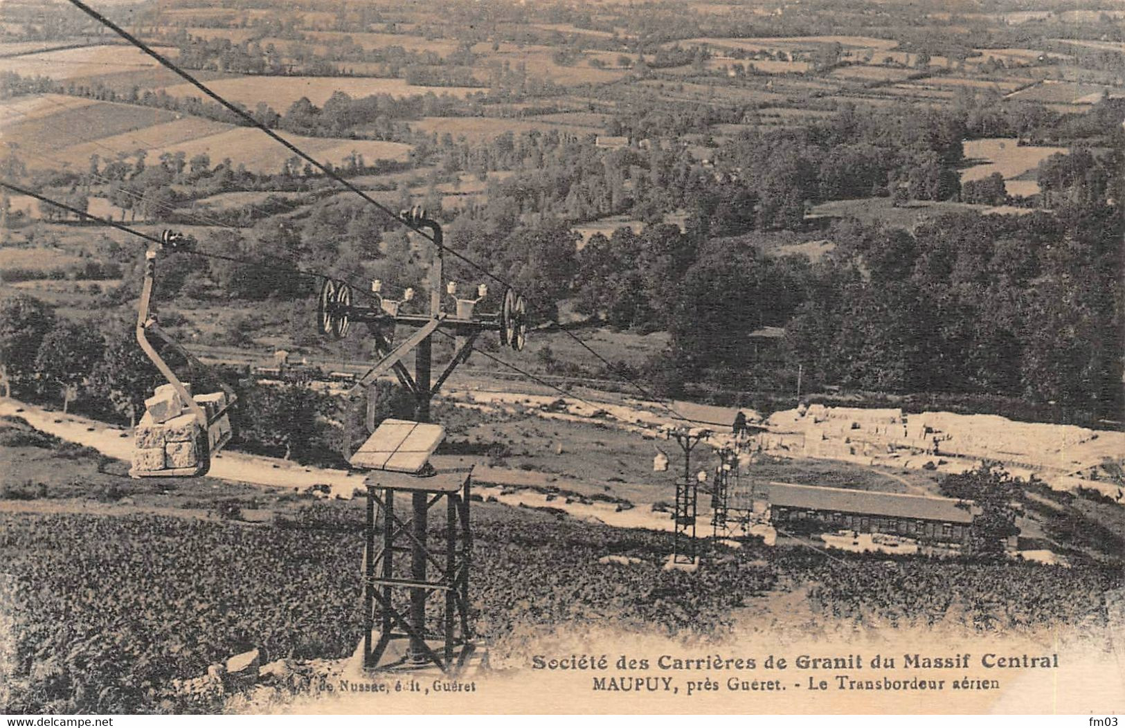 Guéret Maupuy Carrières Mine Transbordeur - Guéret