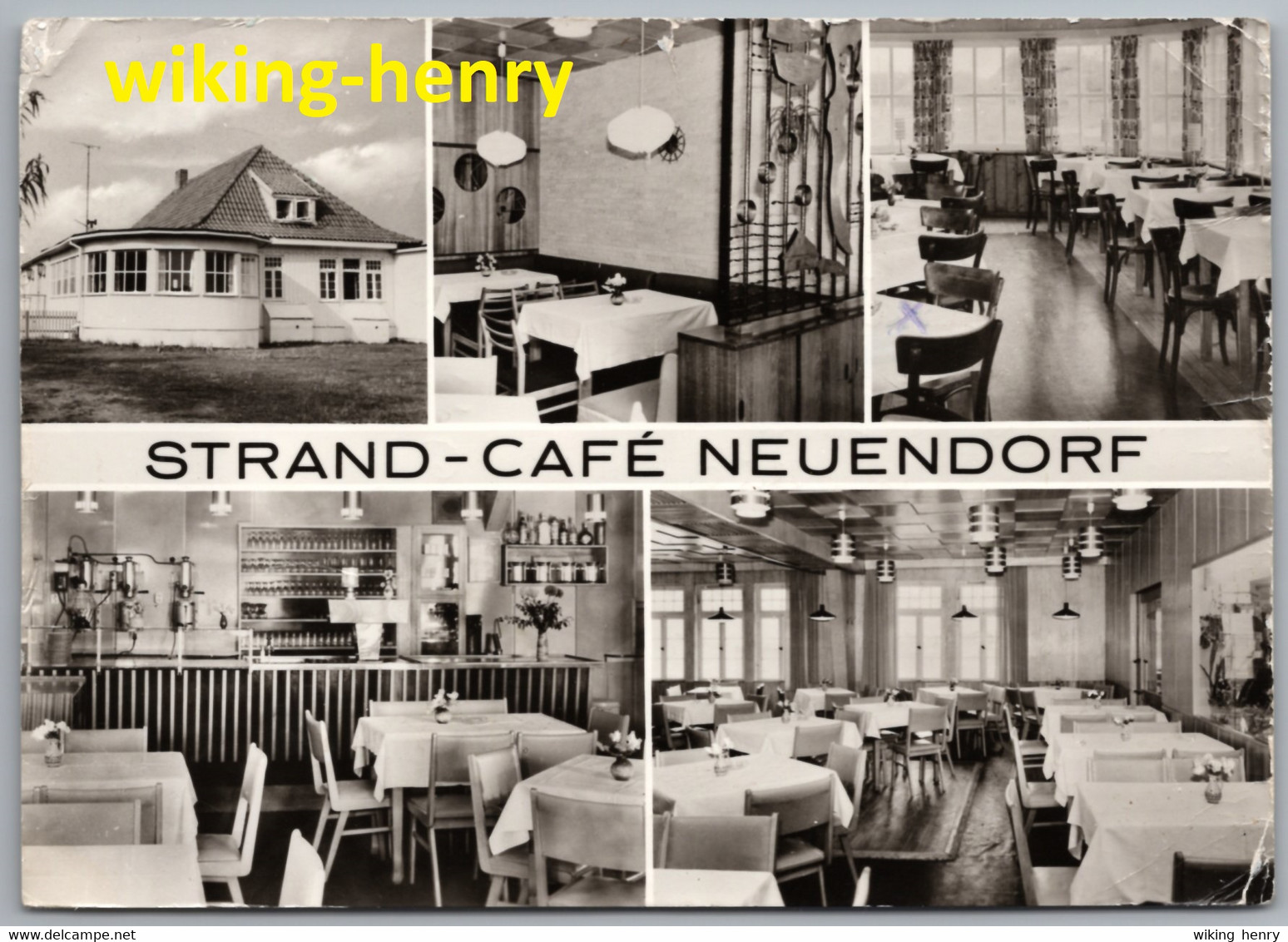 Hiddensee Neuendorf - S/w Strand Café 1 - Hiddensee