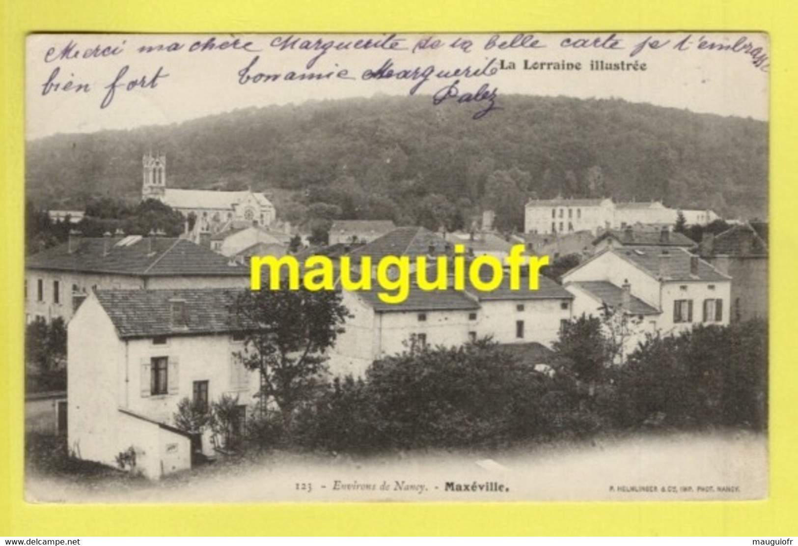 54 MEURTHE ET MOSELLE / MAXEVILLE / VUE GENERALE / 1904 - Maxeville