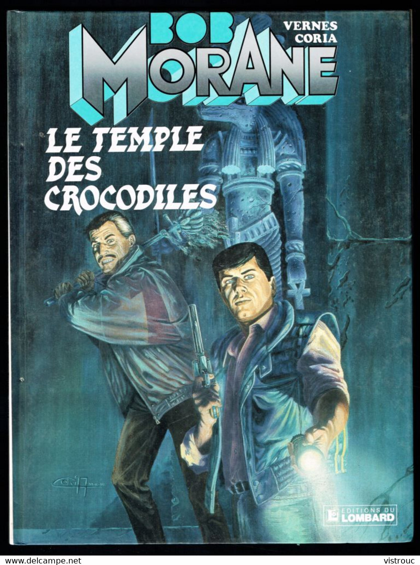 "BOB MORANE: Le Temple Des Crocodiles" De H. VERNES Et CORIA - Edition DU LOMBARD - N° 23 - 1990. - Bob Morane