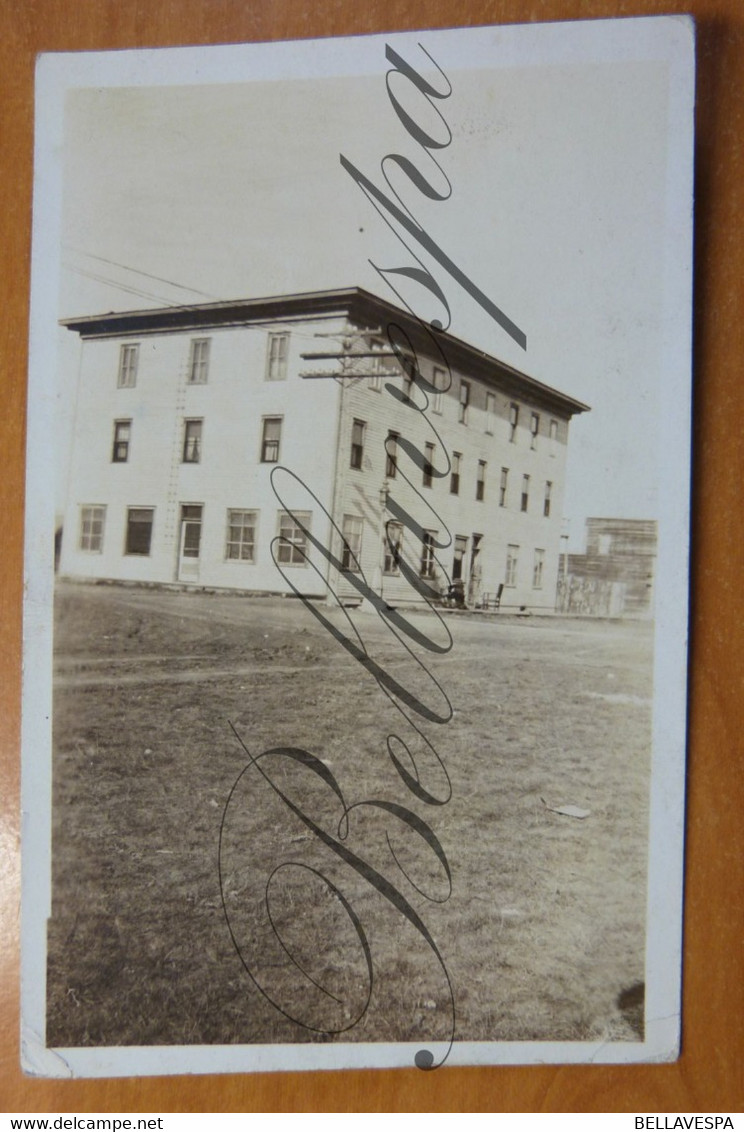 Milden. Canada Hotel (Boarding House) 1921 Real Picture Post Card- RPPC - Autres & Non Classés