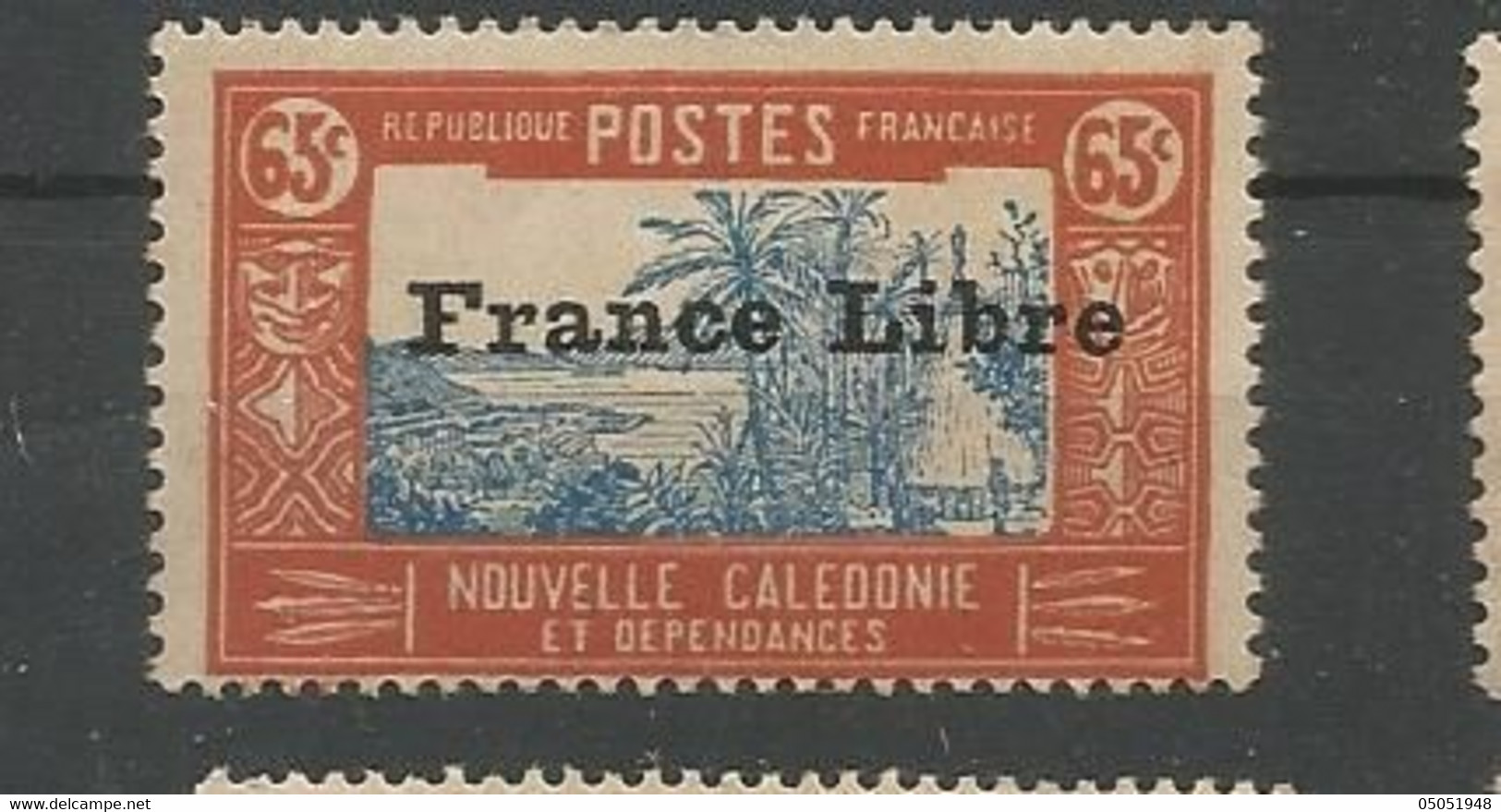 211  Timbre Surchargé France Libre  Sans Ch                           (clasncver) - Neufs