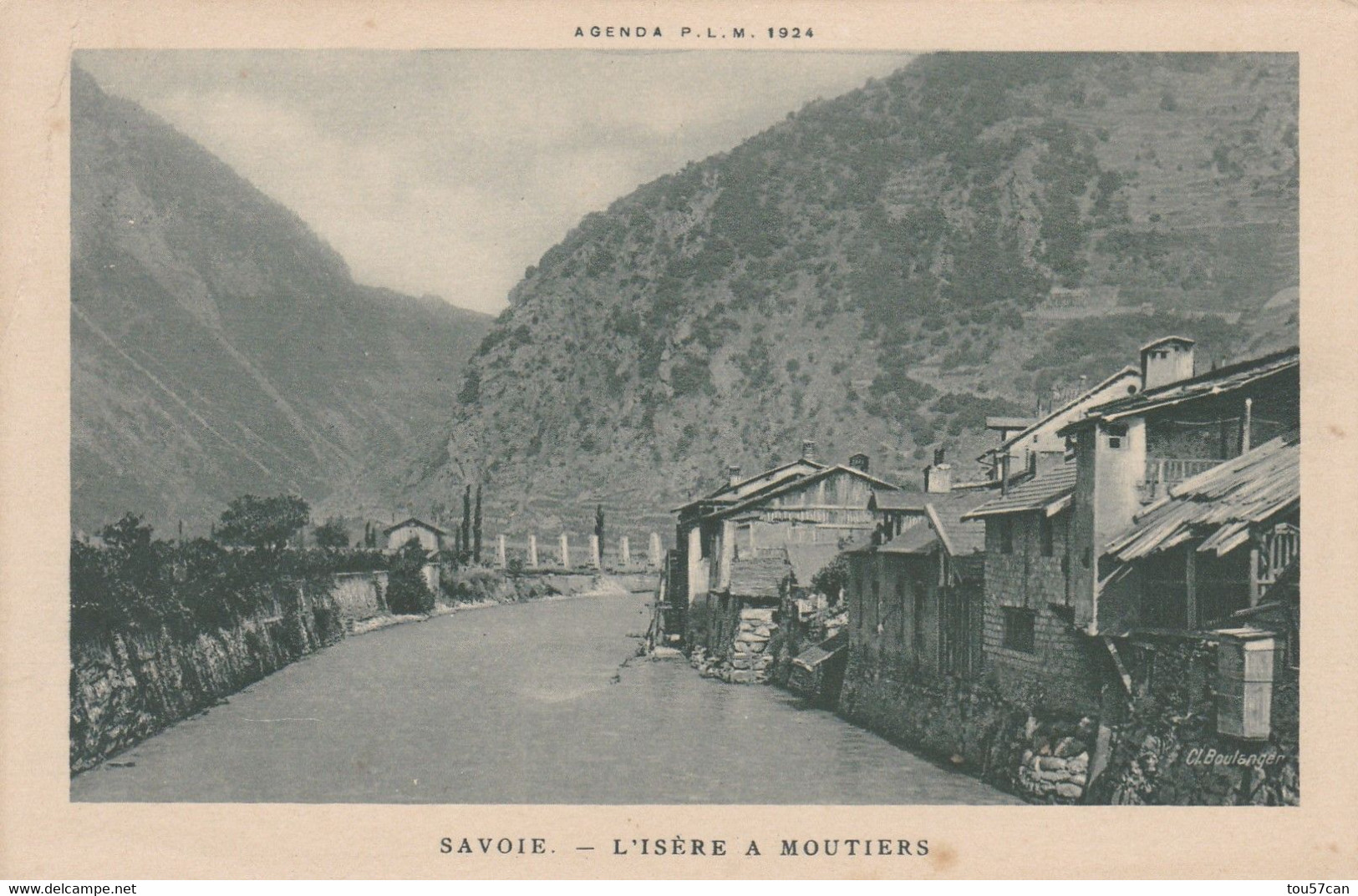 MOUTIERS - SAVOIE - (73) - CPA 1940. - Moutiers