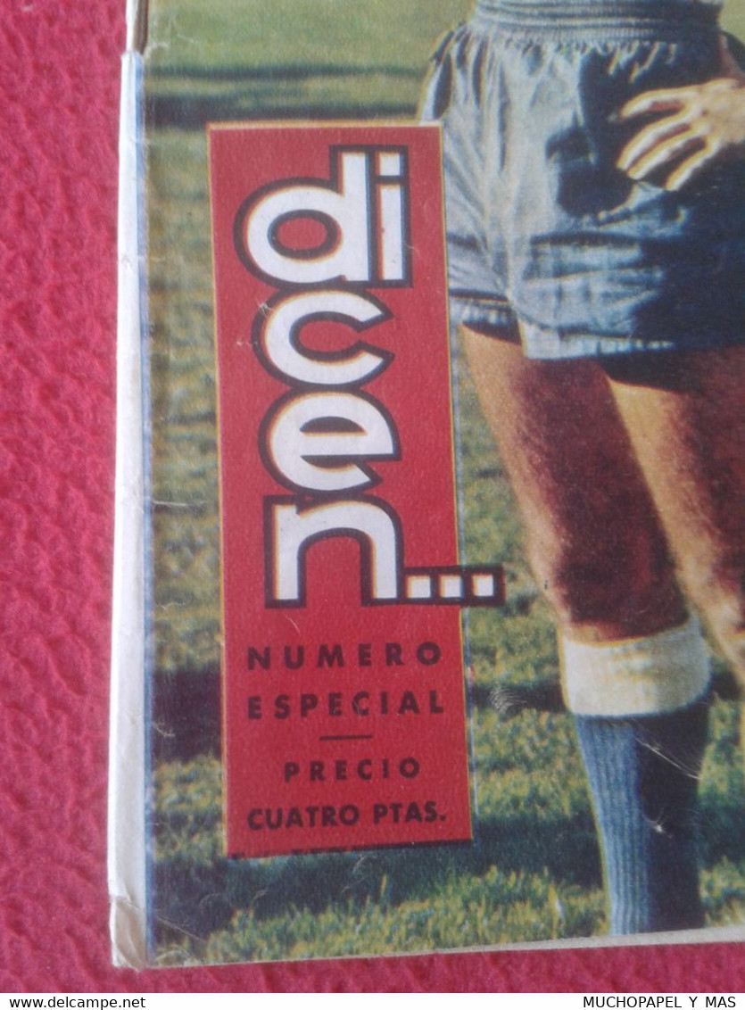 ANTIGUA REVISTA DE DEPORTES DICEN Nº 330 7 DE MARZO 1959 FÚTBOL Y OTROS, ESPAÑOL DE BARCELONA..ETC OLD MAGAZINE..SPORTS - [4] Temas