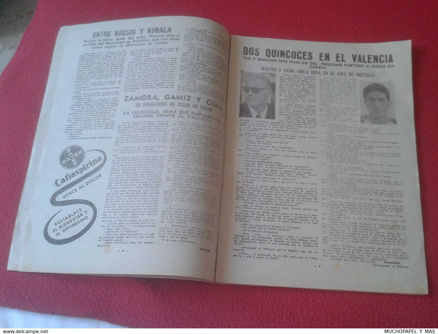 ANTIGUA REVISTA DE DEPORTES DICEN Nº 330 7 DE MARZO 1959 FÚTBOL Y OTROS, ESPAÑOL DE BARCELONA..ETC OLD MAGAZINE..SPORTS