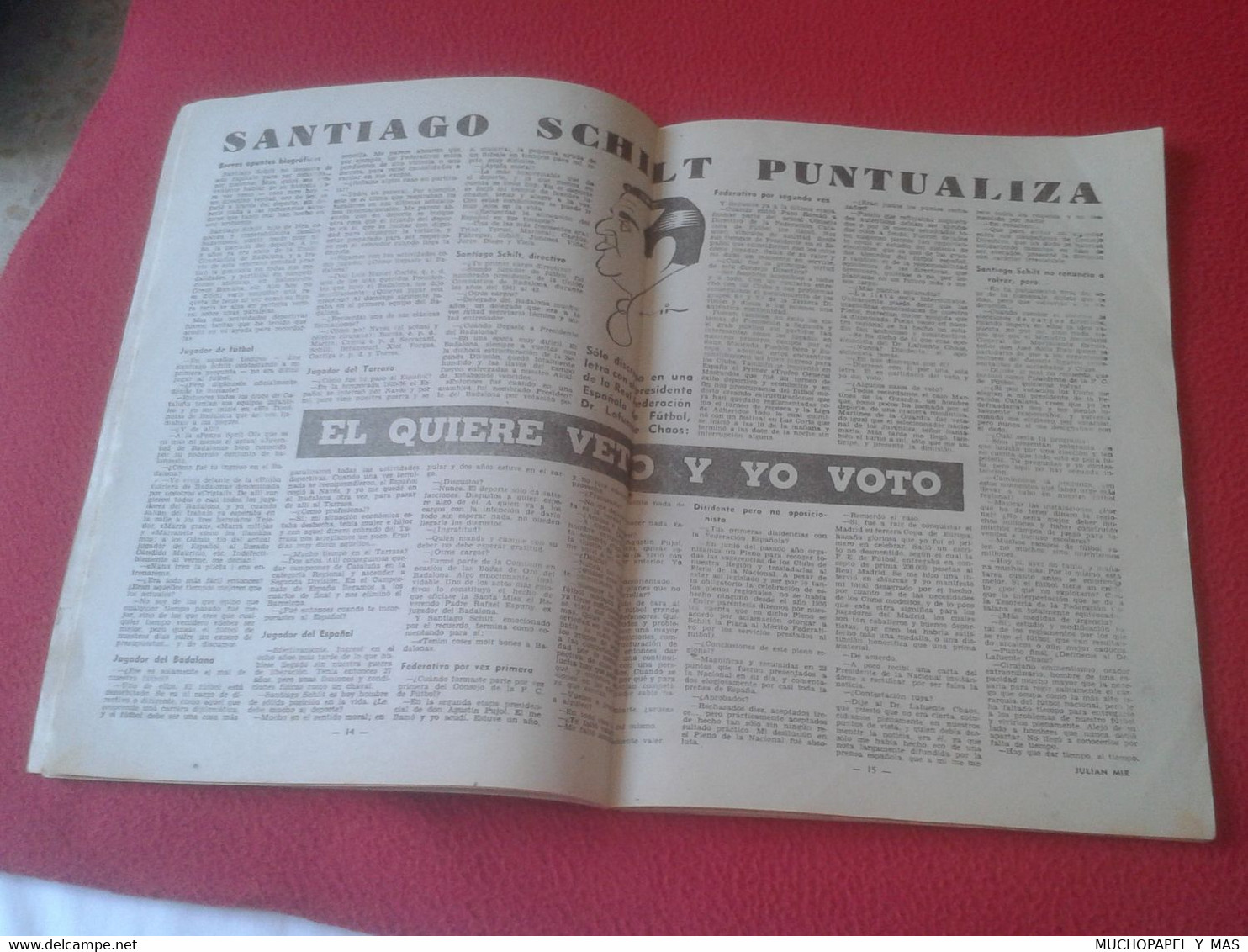 ANTIGUA REVISTA DE DEPORTES DICEN Nº 330 7 DE MARZO 1959 FÚTBOL Y OTROS, ESPAÑOL DE BARCELONA..ETC OLD MAGAZINE..SPORTS