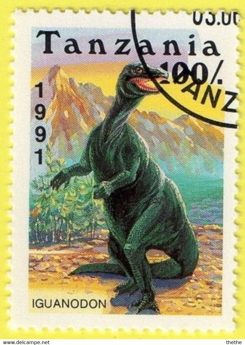 TANZANIE - Iguanodon - Vor- U. Frühgeschichte