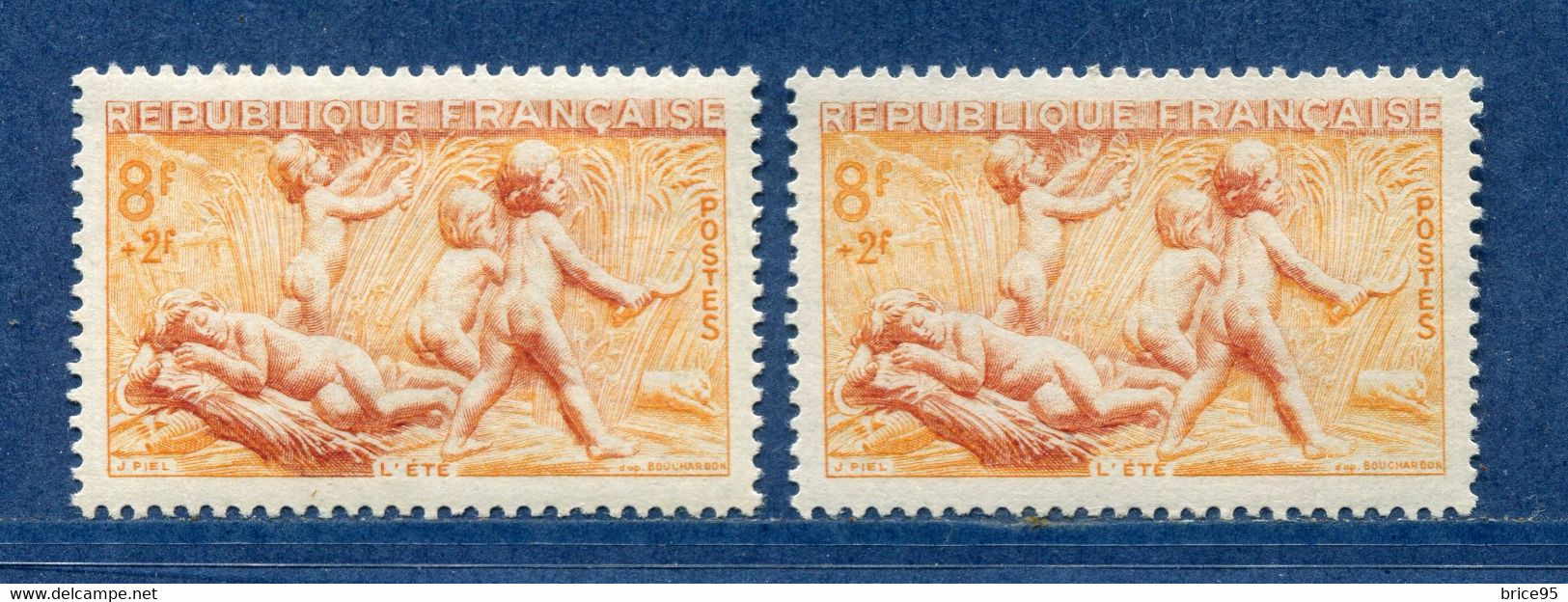 ⭐ France - Variété - YT N° 860 - Couleurs - Pétouille - Neuf Sans Charnière - 1949 ⭐ - Ongebruikt