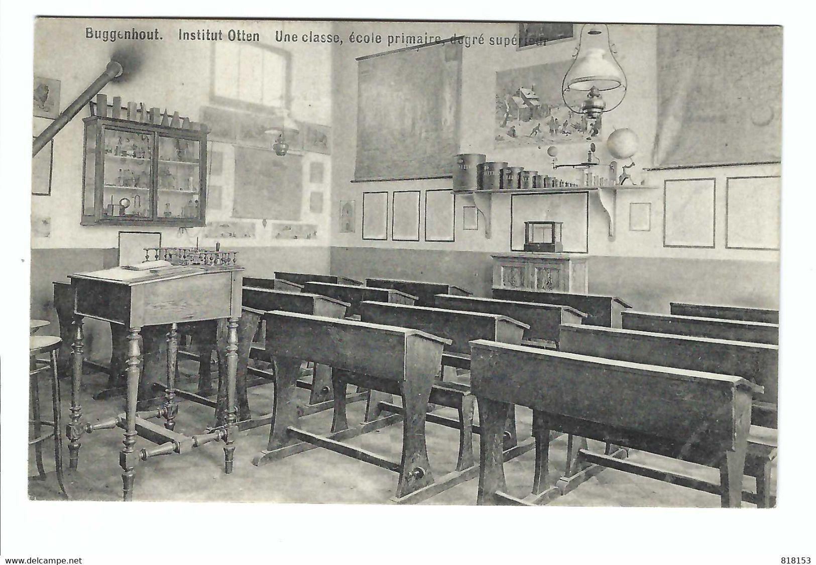 Buggenhout.   Institut Otten   Unne Classe,école Primaire,degré Supérieur   M. Jehin,Brux. - Buggenhout