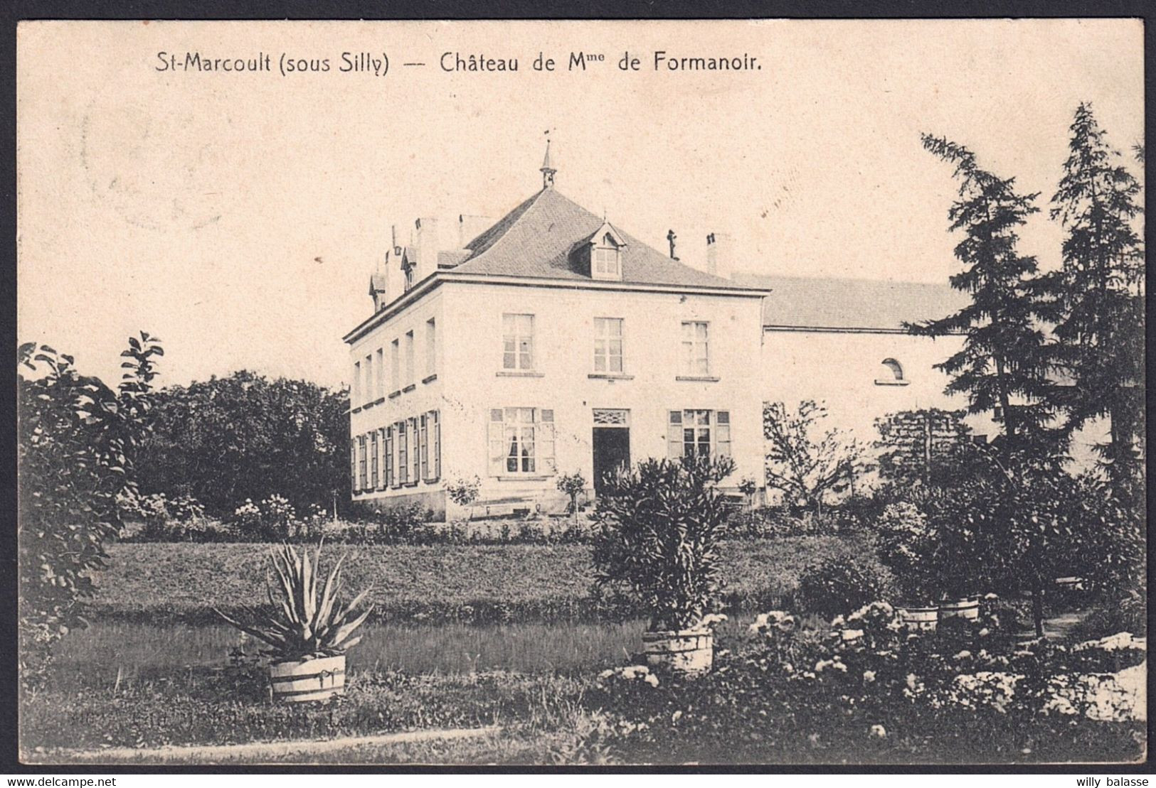 +++ CPA - ST MARCOULT  ( Sous Silly ) - Château De Mme De Formanoir  // - Silly