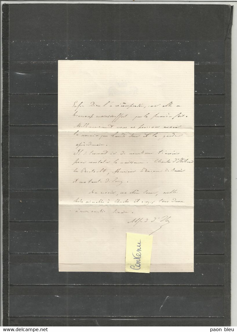 France - Pas-de-Calais - Lettre De FRUGES-TORCY Pour St TROND Obl.CP2 Ambulant CALAIS à PARIS + "PD" Noir Encadré - 1849-1876: Klassik