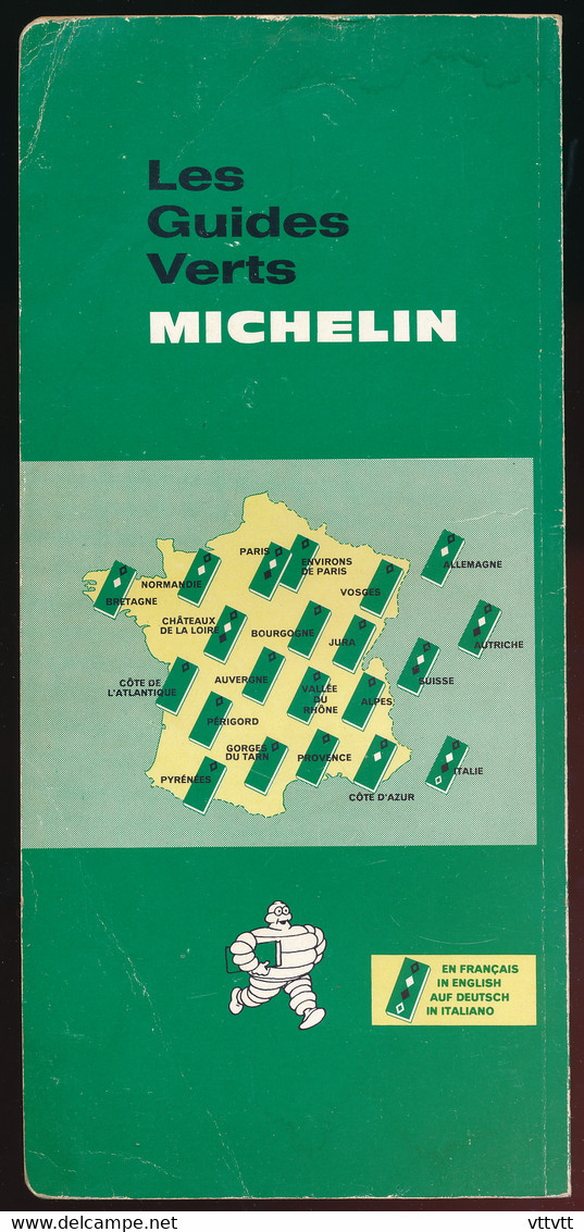 Guide Vert Du Pneu Michelin (1967) Côte D'Azur, Haute-Provence, 164 Pages - Michelin (guides)