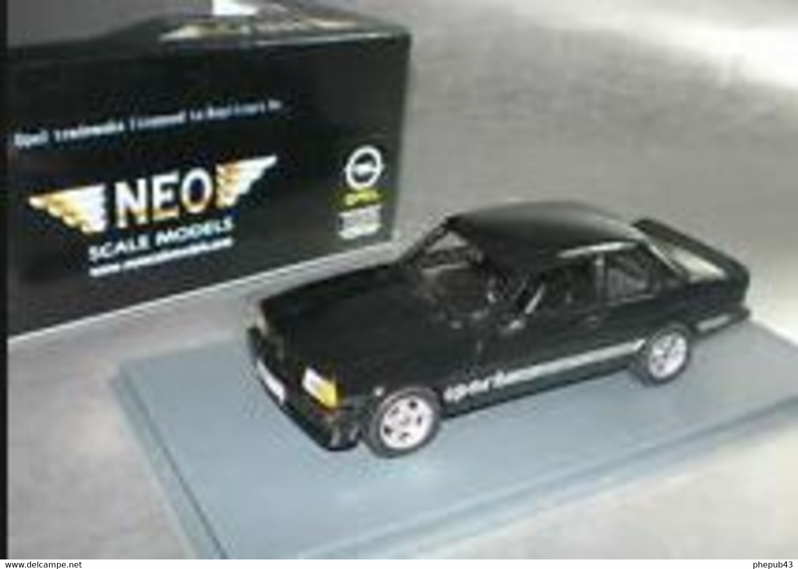 Opel Ascona B Sport - Black + Stripes - Neo - Raduno