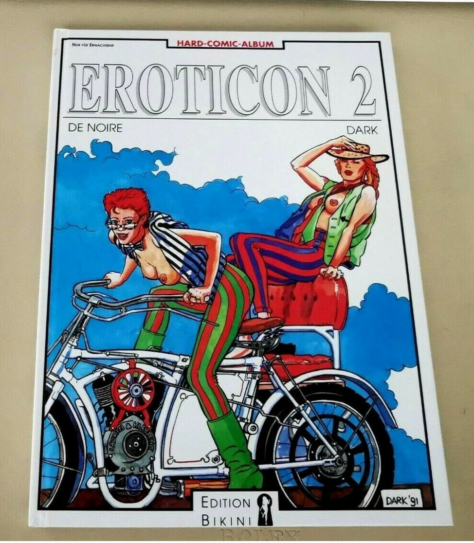 N°53. BD EROTIC EROTICON 2 - DE NOIRE /DARK - Edition Bikini  1991 COMME NEUF - Other & Unclassified