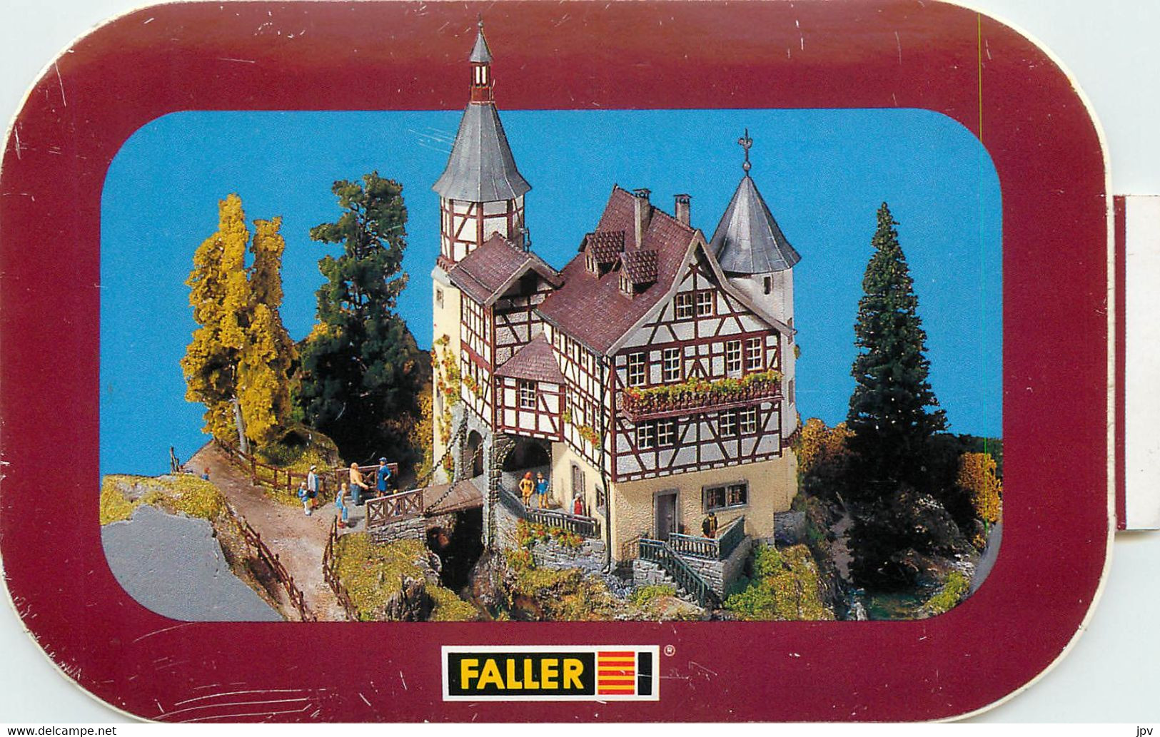 AUTOCOLLANT FALLER : Modèle Réduit Maison Château. - Sonstige & Ohne Zuordnung