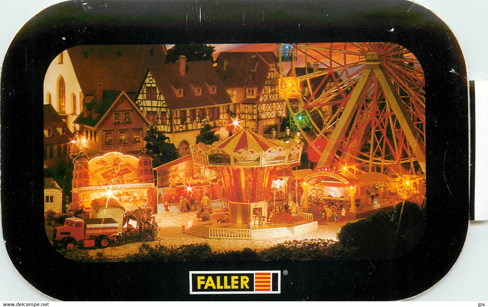 AUTOCOLLANT FALLER : Modèle Réduit Fête Foraine. - Andere & Zonder Classificatie