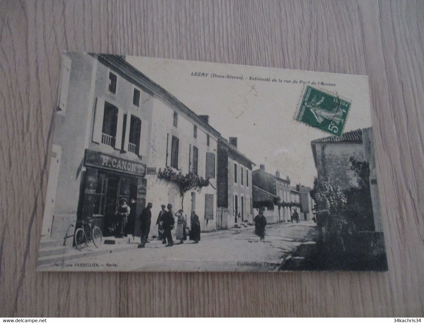 CPA 79 Deux Sèvres Lezay Extrémités De La Rue Du Pont De L'arceau - Autres & Non Classés