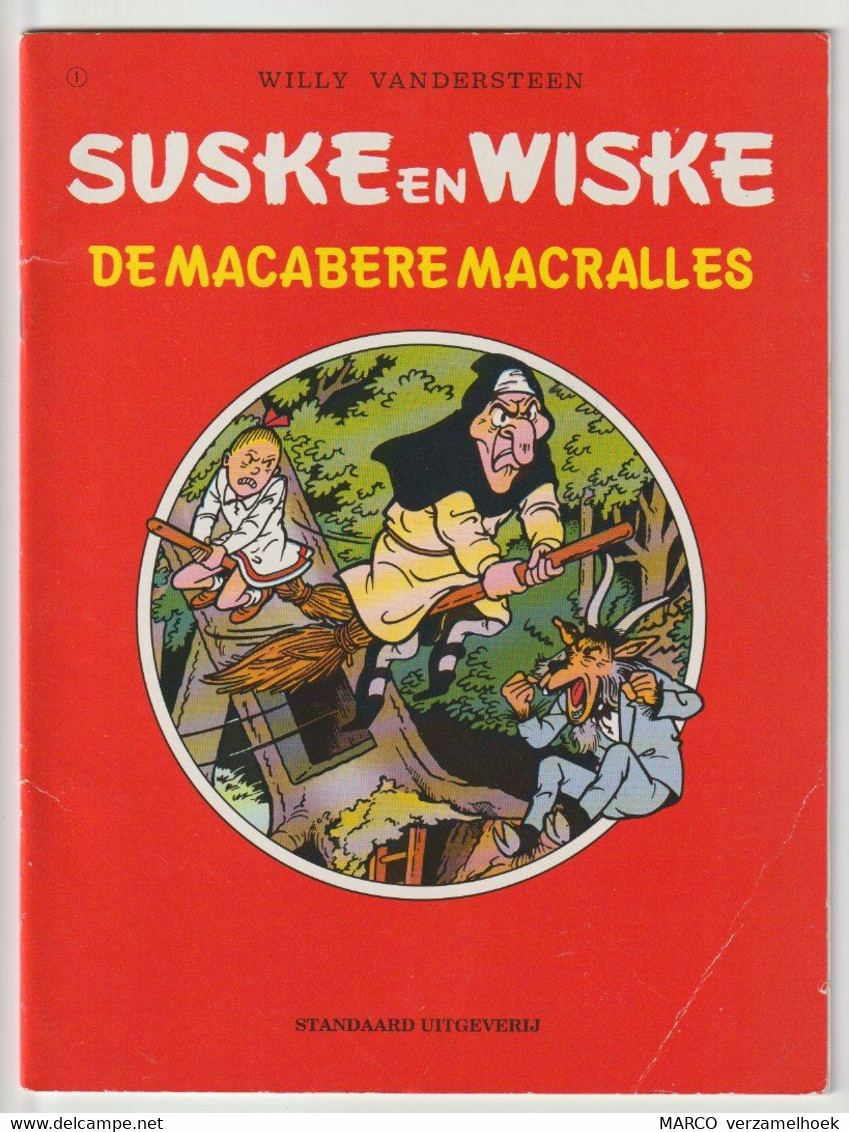 Suske En Wiske 1) De Macabere Macralles 1999 Standaard Willy Vandersteen - Suske & Wiske