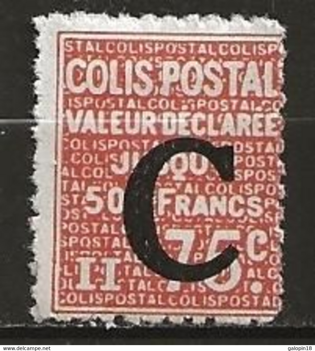 Colis Postaux Neuf Avec Charnière N° 112 Lot 51.116 - Nuevos