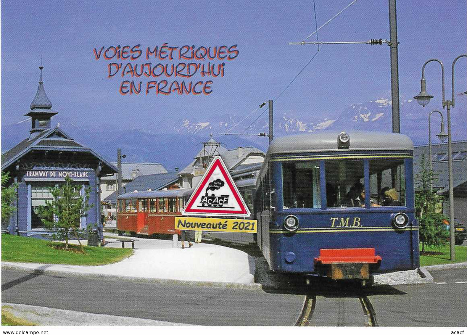 704 - Tramway Du Mont-Blanc, En Gare Du Fayet - Saint-Gervais (74) - - Gares - Avec Trains