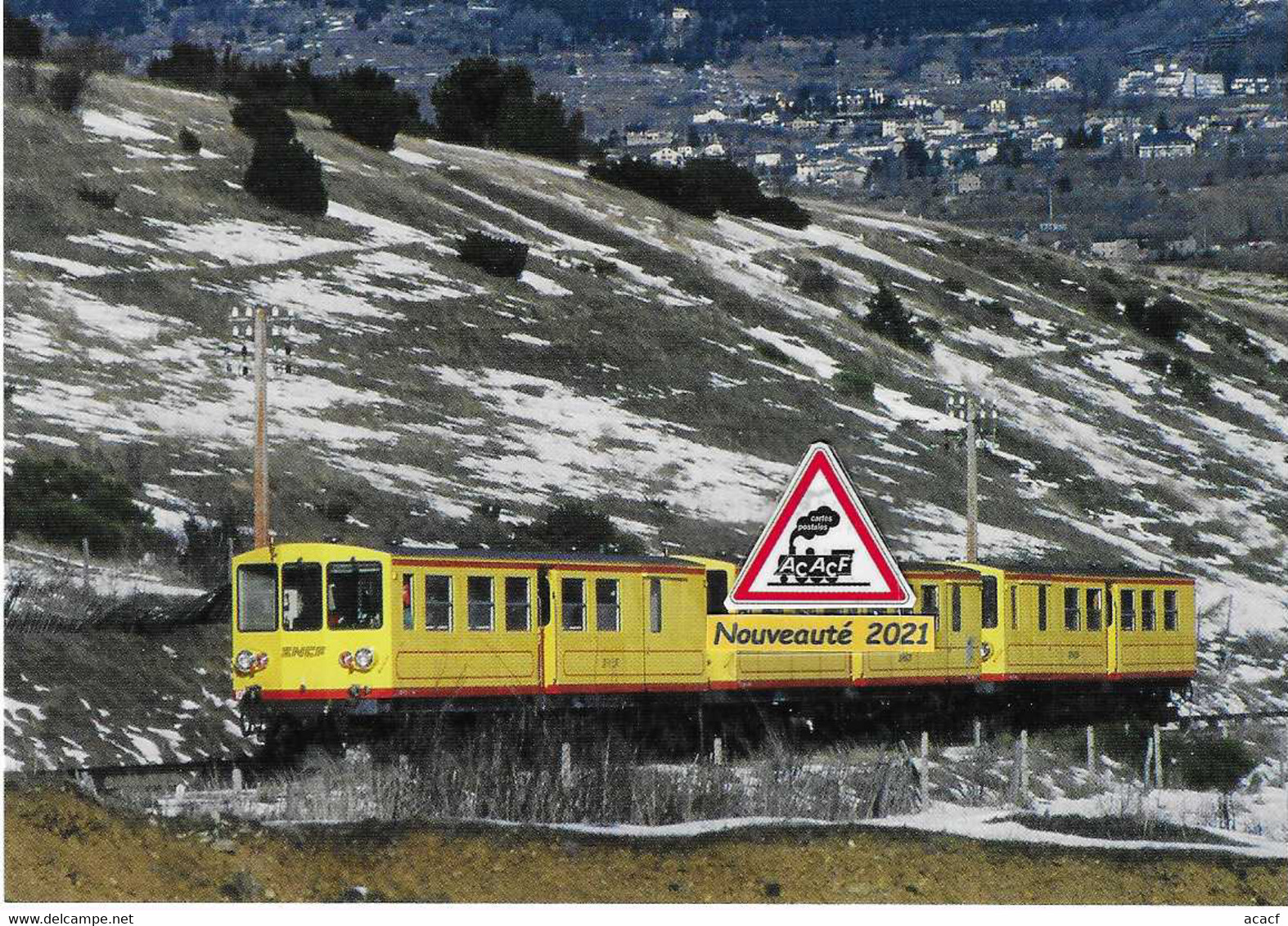 706 - Automotrices Z 109 Et 113 Du Canari, Vers Odeillo-Via (66) - - Trenes