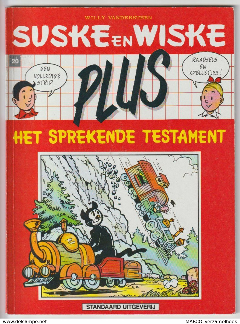 Suske En Wiske 20plus) Het Sprekende Testament 1993 Standaard Willy Vandersteen - Suske & Wiske