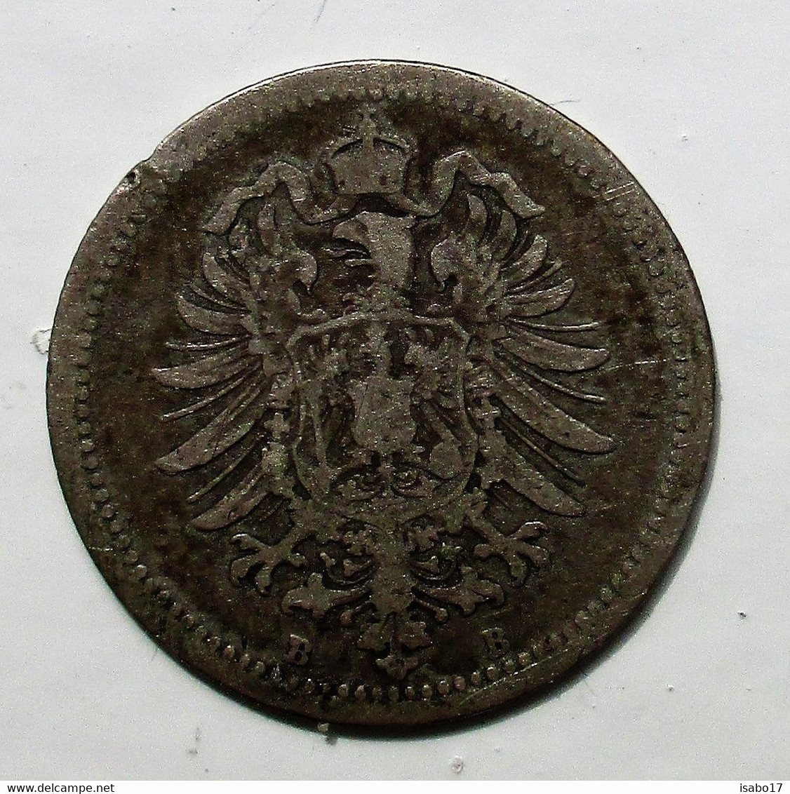 Deutsches Kaiserreich 20 Pfennig 1876 B - 20 Pfennig