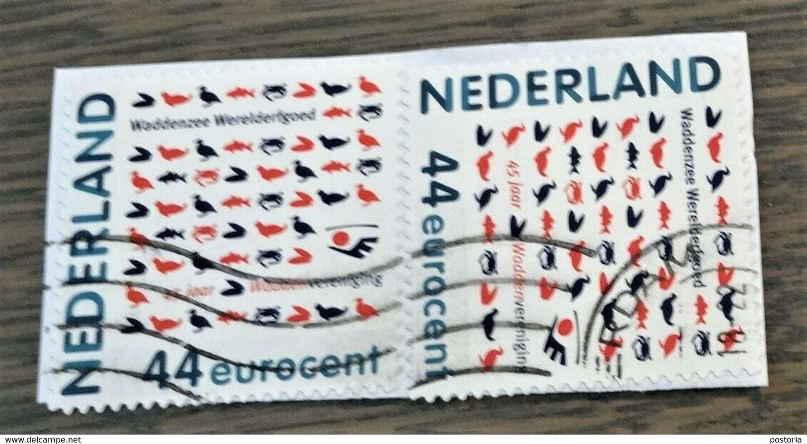 Nederland - NVPH - 2694 - 2010 - Gebruikt - Onafgeweekt - Cancelled On Paper - 2x - 45 Jaar Waddenzee - Used Stamps