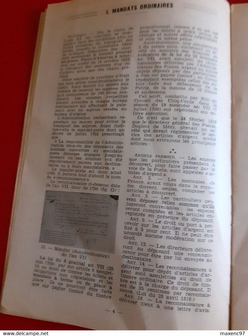 Les Mandats Et Bons De Postes Par Alexandre Cocatre étude N° 25 Le Monde Des Philatélistes - Administrations Postales