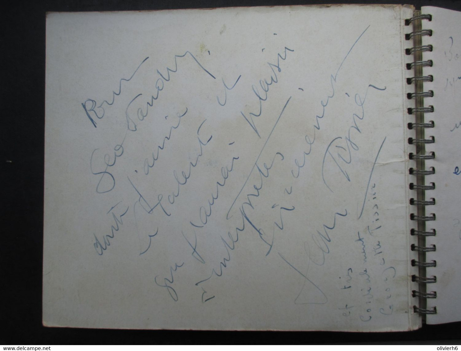 CINEMA SPECTACLE THEATRE (V2104) UNIQUE GALA De La POLICE PARISIENNE 5 Décembre 1944 (25 Vues) Dédicacé Par Les Artistes - Autografi